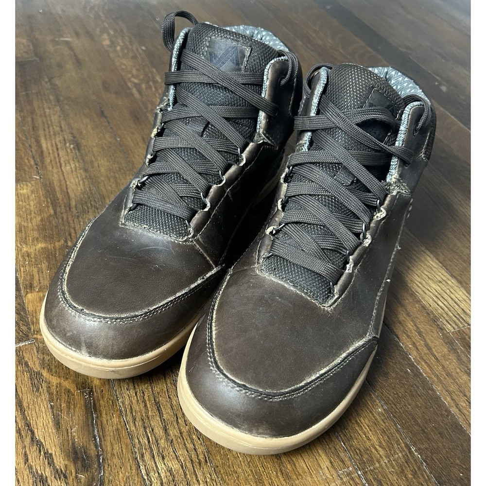 Forsake Boots Mens 10.5 Phil Mid Waterproof Hiking Brown Leather Outdoor Chukka